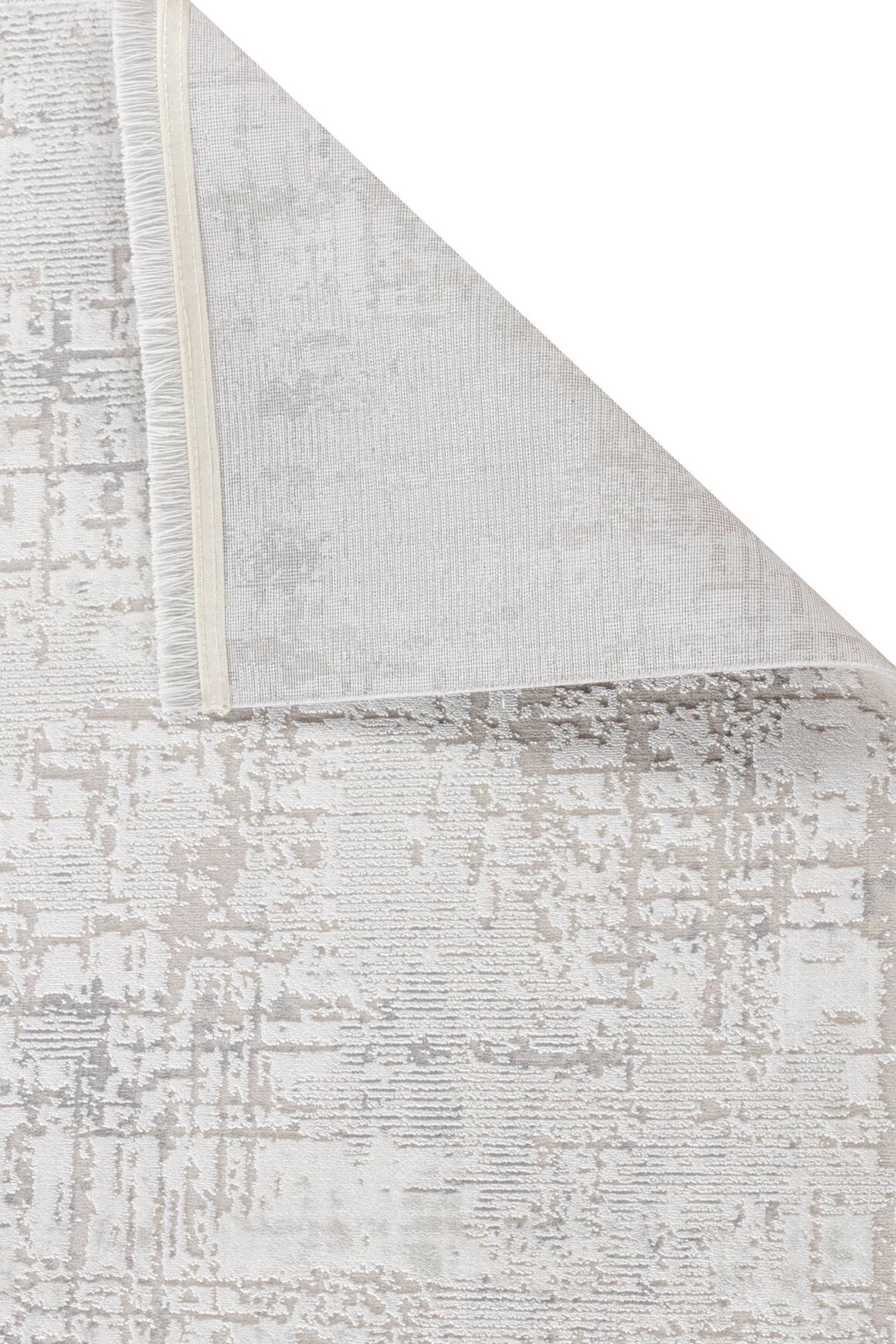 Lima 6232 Gri - Polyester Şönil Halı | Dokuma Tabanlı Model