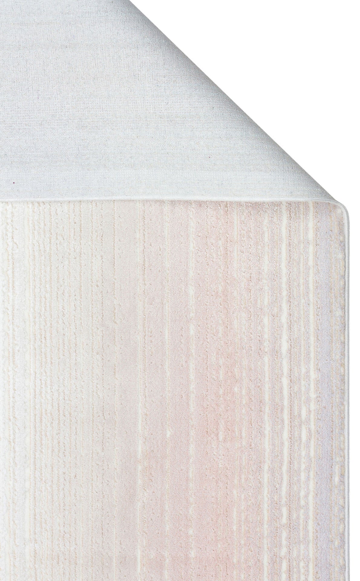 ST 105 POWDER  - SATEEN - Yıkanabilir Kaymaz Tabanlı Hav Vermez Sık Dokuma Modern Halı