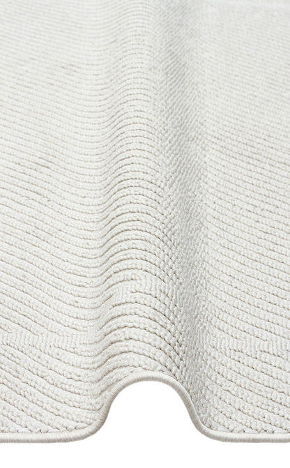 CZY 06 CREAM LW  - COZY - Hav Toz Vermez Modern Örgü Dokuma Makine Halısı