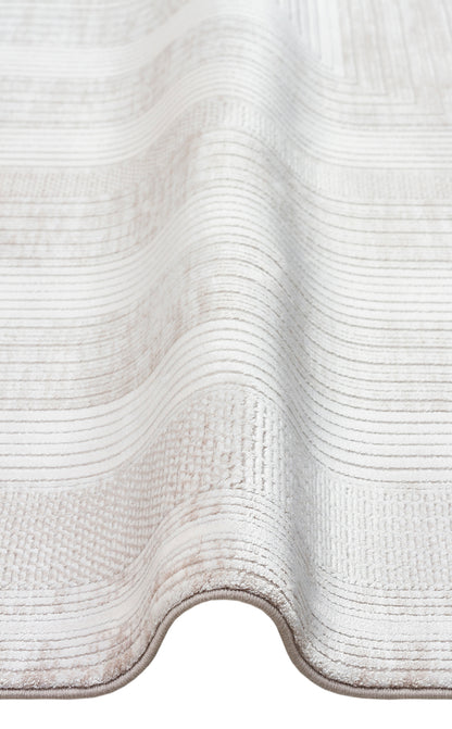 MHL 13 CREAM BEIGE  - MAHAL - Klasik Desenli Yüksek Kalite Sık Dokuma Salon Halısı