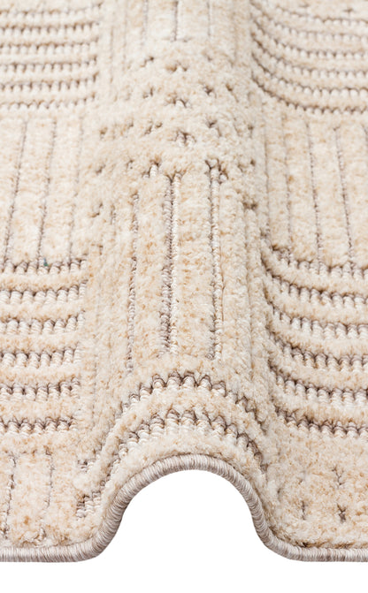 JOY 05 BEIGE GOLD  - JOY - Hav Toz Vermeyen Yumuşak dokulu Modern Makine Halısı