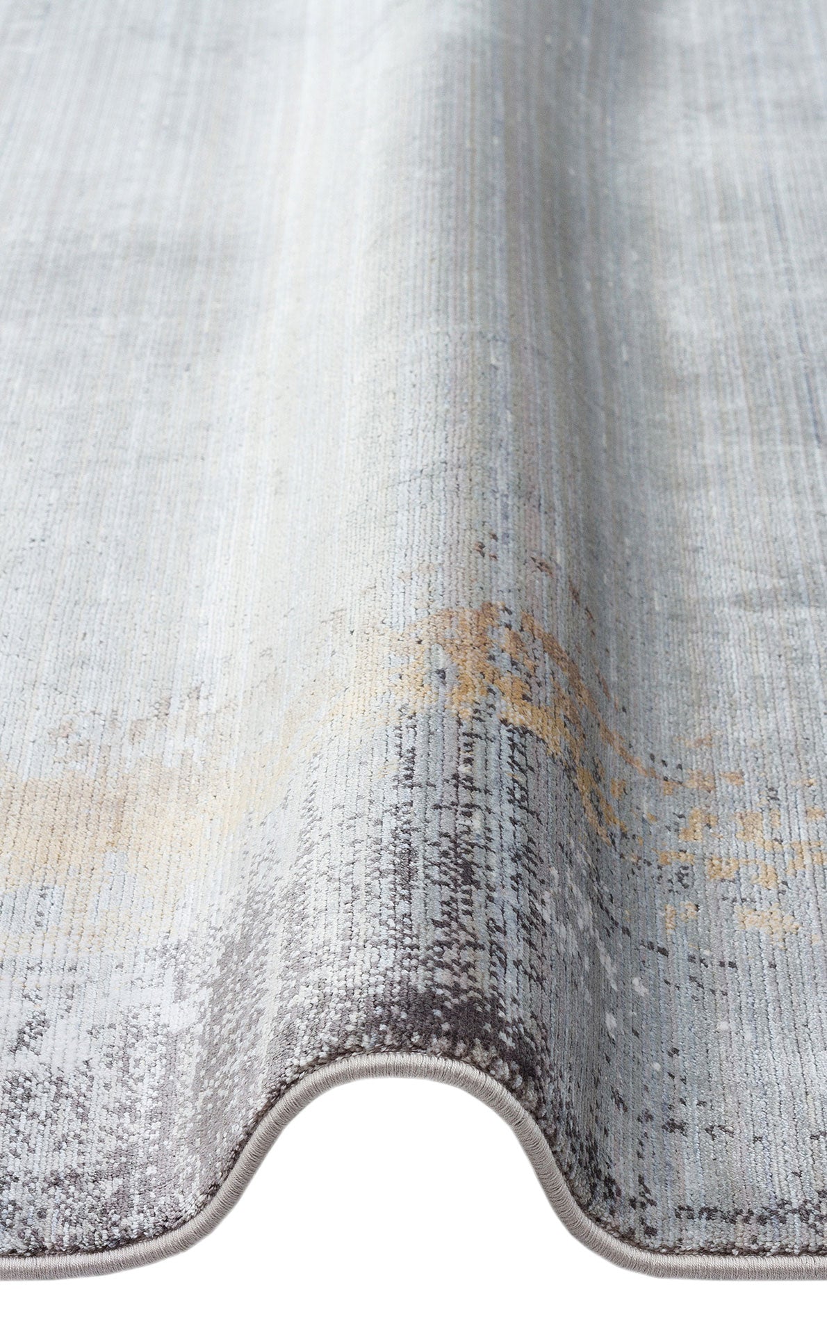 MHL 11 GREY GOLD  - MAHAL - Klasik Desenli Yüksek Kalite Sık Dokuma Salon Halısı
