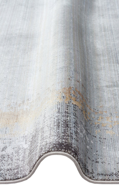 MHL 11 GREY GOLD  - MAHAL - Klasik Desenli Yüksek Kalite Sık Dokuma Salon Halısı