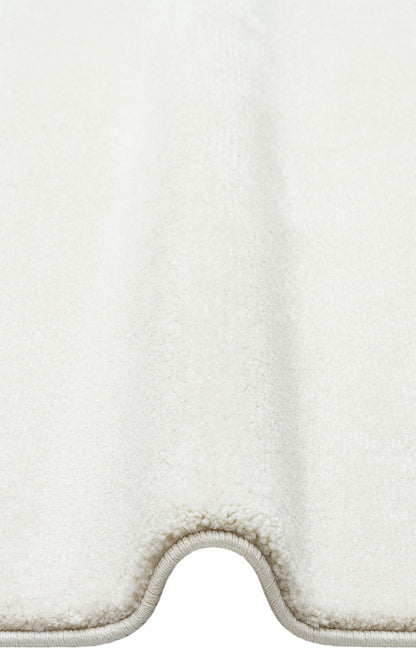 LT PLAIN WHITE  - LOTTO - Hav Toz Vermez Modern Sade Desenli Makine Halısı