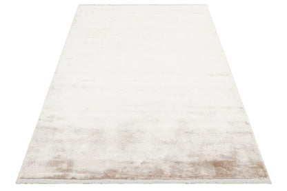 VT PLAIN BEIGE TN  - VELVET - Düz Renk El Emeği ile Özel Tezgahlarda Üretilen Viskon Uşak Halısı