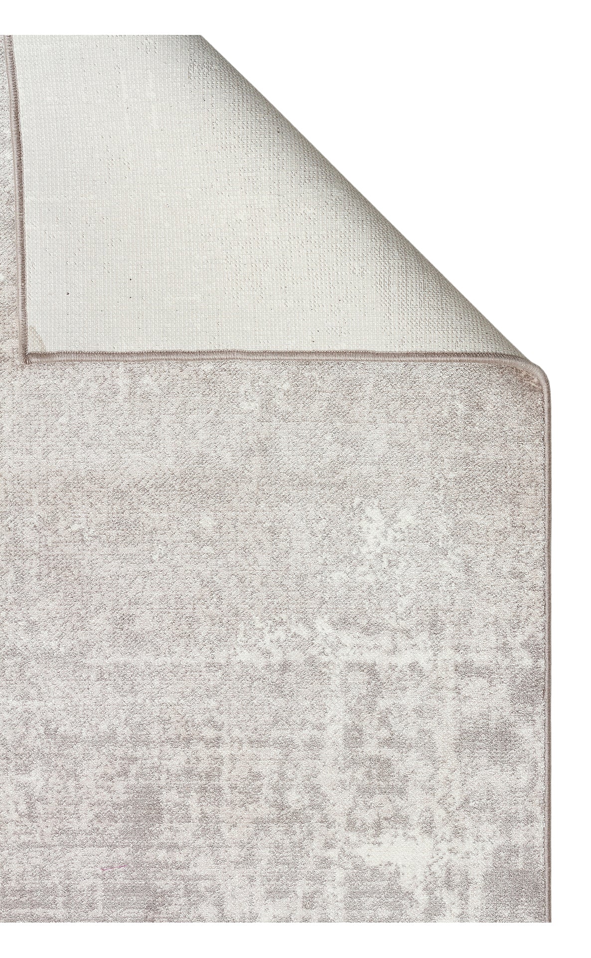 MRN 01 CREAM GREY  - MERANO - Geometrik Desenli Yüksek Kalite Sık Dokuma Salon Halısı
