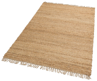 ECH 02 NATURAL XW  - ECHO - El Dokuma Naturel Jüt Hasır Halı