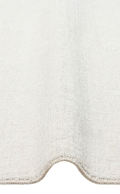 KLH PLAIN CREAM  - KALAHARI - Özel Dokuma Tekniği ile Üretilen Modern Sade Desenli Makine Halısı