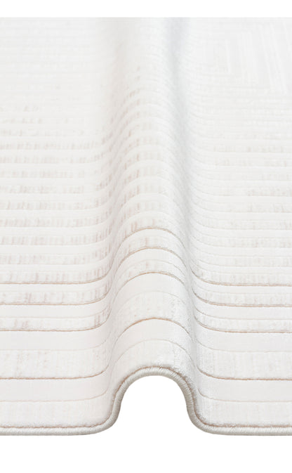 LKY 04 CREAM BEIGE  - LYKIA - Sade ve Modern Akrilik Makine Halısı