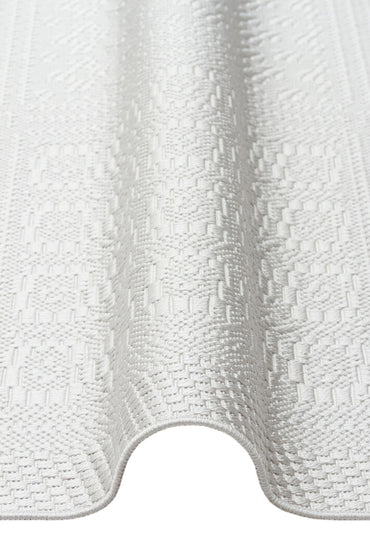 Mono MNO LUX 02 Gri - Yıkanabilir Kaymaz Kilim Halı