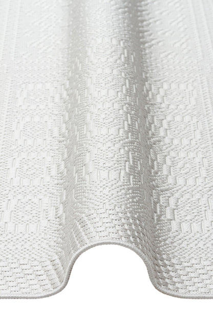 Mono MNO LUX 02 Gri - Yıkanabilir Kaymaz Kilim Halı
