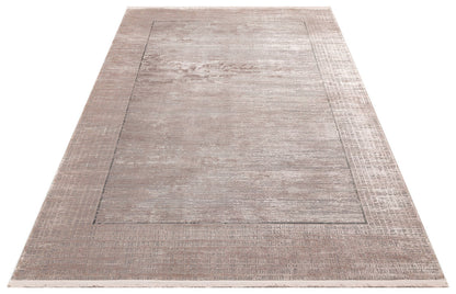 FRESCO DYED FSD 02 Bej - Eskitme Dokulu Işıltılı Salon Halısı
