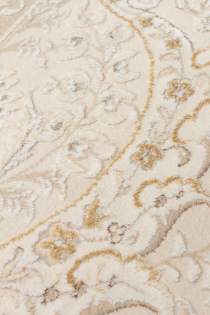 PLM 10 CREAM GOLD  - PALMIRA - Yüksek Kaliteli Sık Dokuma Modern Salon Halısı