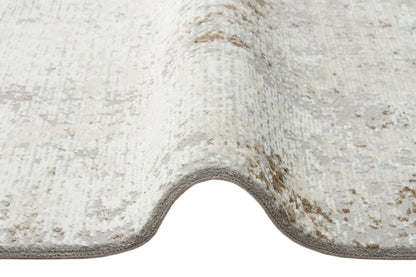 LGS 05 GREY BEIGE XW  - LAGOS XW - Hav Toz Vermez Eskitme Desenli Modern Makine Halısı