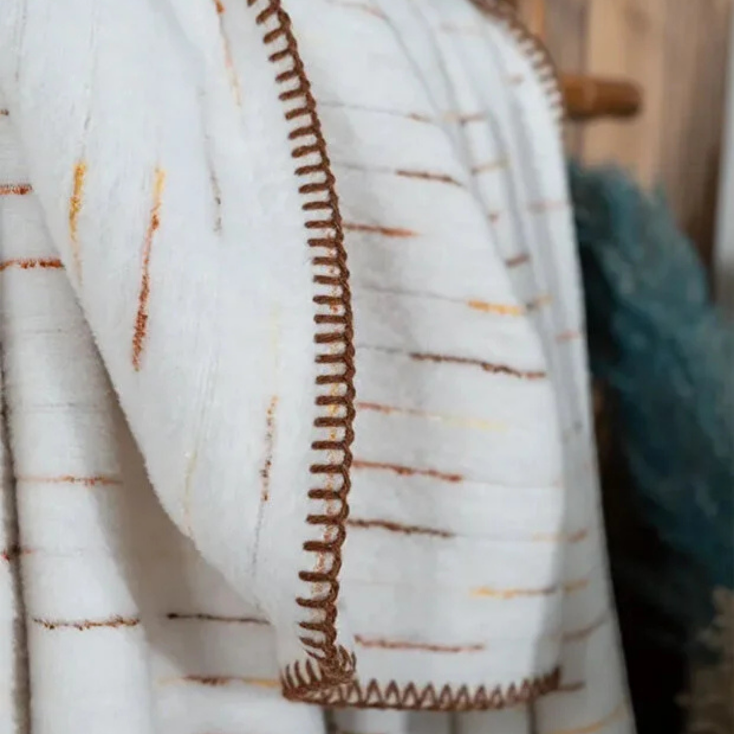 Puledro Pamuklu Battaniye Kahverengi Tek Kişilik