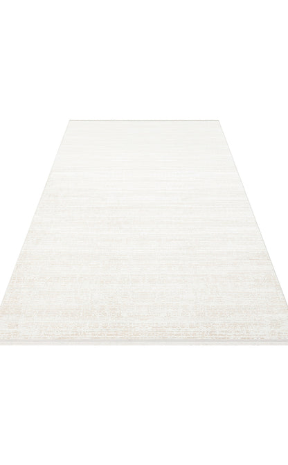 ST 101 BEIGE XW  - SATEEN - Hav Toz Vermez Yıkanabilir Kaymaz İnce Dokuma Modern Halı 