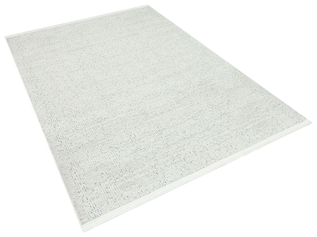 Riena 1183 Mavi - Akrilik Polyester Halı | Kaymaz Tabanlı Dekoratif Halı