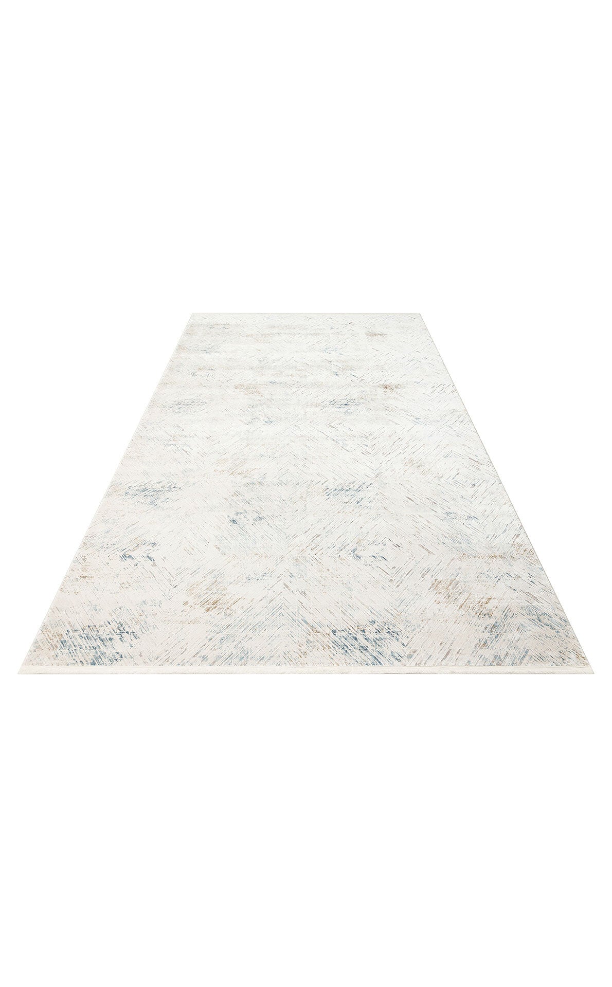 PLM 03 CREAM BLUE  - PALMIRA - Yüksek Kaliteli Sık Dokuma Modern Salon Halısı
