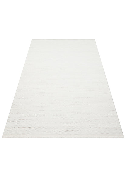 Nora NOR 01 Bej - Günlük Kullanıma Uygun Modern Halı – Yıkanabilir, Kaymaz Taban, İnce, Toz Vermez
