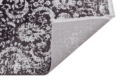 DB 02 ANTRASIT GREY  - CORDOBA - Parlak Yüksek Alçak Dokulu Modern Makine Halısı