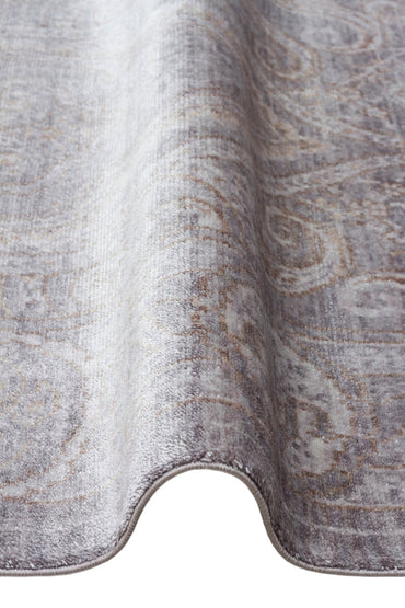 TF 03 D.GREY BRONZE  - TAFTAN - Pakistan Overdyed Tarzı Özel Hav Vermeyen ve El Emeği ile Özel Tezgahlarda Üretilen Uşak Halısı 