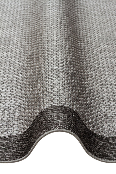 Mono MNO 05 Antrasit Siyah - Yıkanabilir Kaymaz Kilim Halı