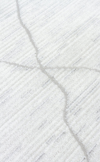 ST 908 GREY  - SATEEN LUX - Hav Toz Vermez Modern Halı