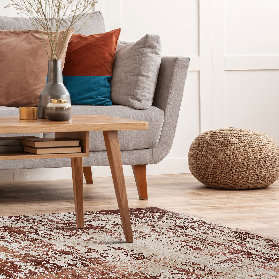 DB 01 TERRA  - CORDOBA - Parlak Yüksek Alçak Dokulu Modern Makine Halısı
