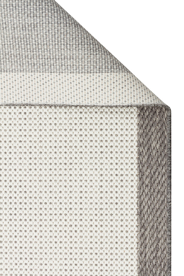 Mono MNO 04 Gri  - Yıkanabilir Kaymaz Kilim Halı