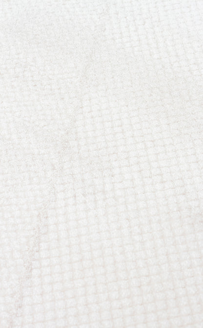 LKY 03 CREAM BEIGE  - LYKIA - Sade ve Modern Akrilik Makine Halısı
