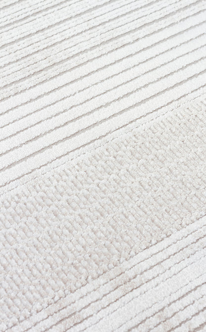 MHL 13 CREAM BEIGE  - MAHAL - Klasik Desenli Yüksek Kalite Sık Dokuma Salon Halısı