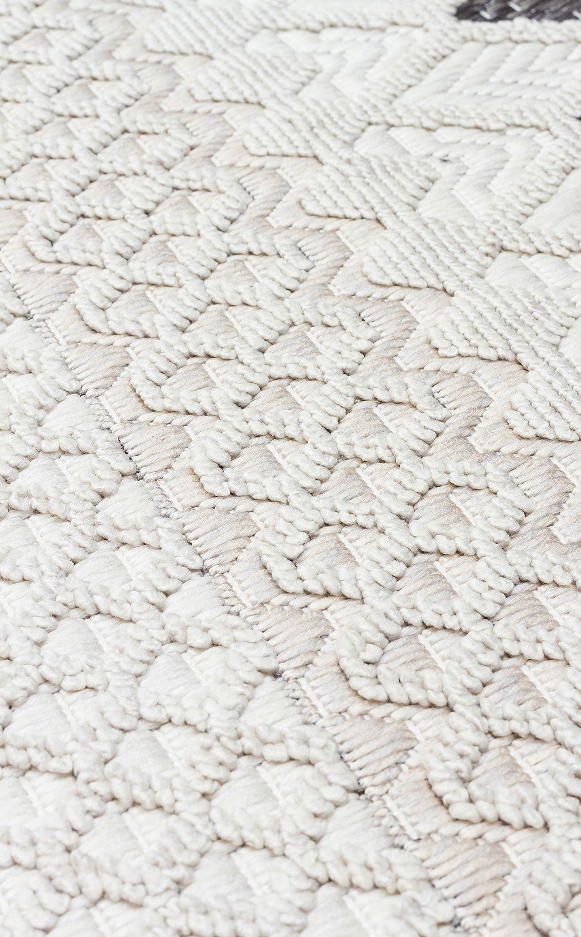 CZY 07 CREAM BEIGE LW  - COZY - Hav Toz Vermez Modern Örgü Dokuma Makine Halısı