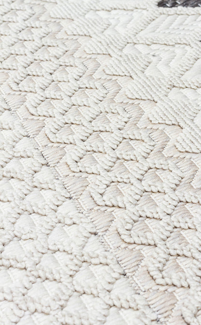 CZY 07 CREAM BEIGE LW  - COZY - Hav Toz Vermez Modern Örgü Dokuma Makine Halısı