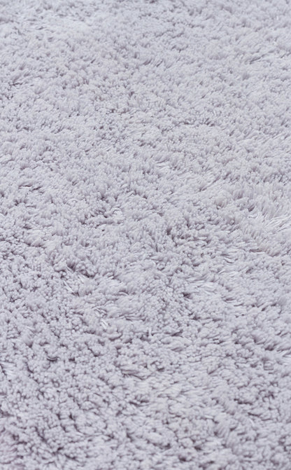 Cotton Boon CBN Plain Gri - Yıkanabilir Kaymaz Naturel Pamuk Bebek Halısı