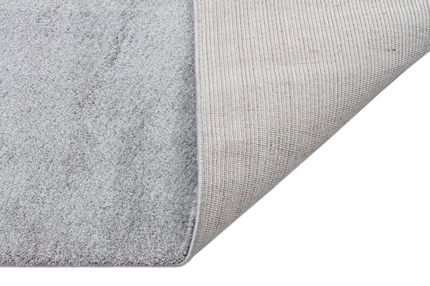 1006 GREY  - COMFORT - Kolay Kullanımlı Hav Toz Vermez Yumuşak Dokulu Modern Pofuduk Shaggy Halı