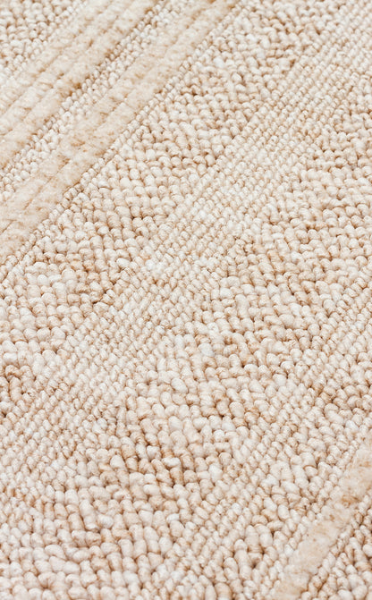 JOY 01 BEIGE  - JOY - Hav Toz Vermeyen Yumuşak dokulu Modern Makine Halısı