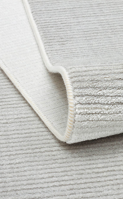 ST 907 SILVER  - SATEEN LUX - Hav Toz Vermez Modern Halı