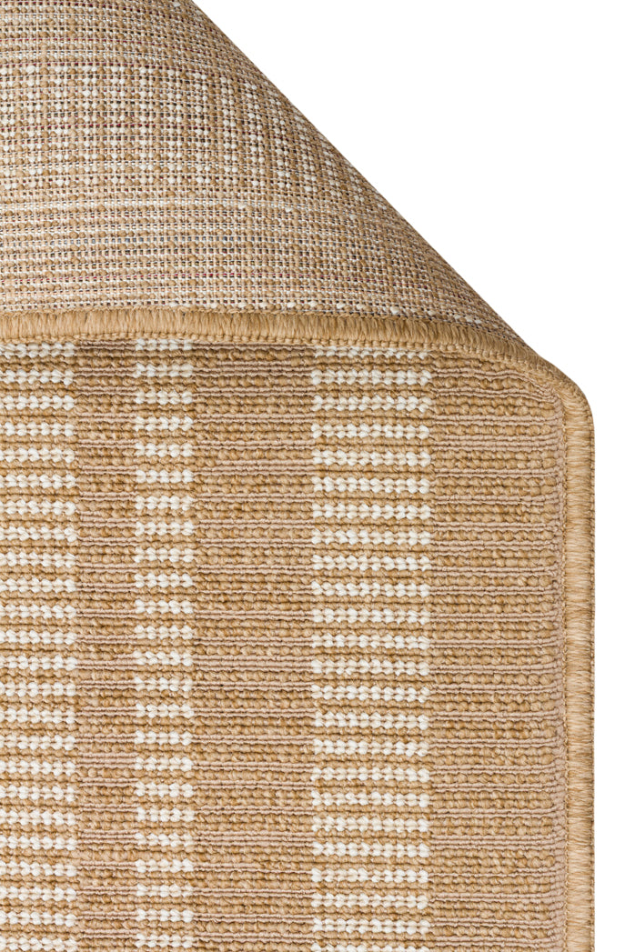 Balı Jute BLJ 03 Jute Beyaz - Doğal Jüt Dokulu Modern Hav Yapmayan Halı Yumuşak Tuşeli Sisal Halı