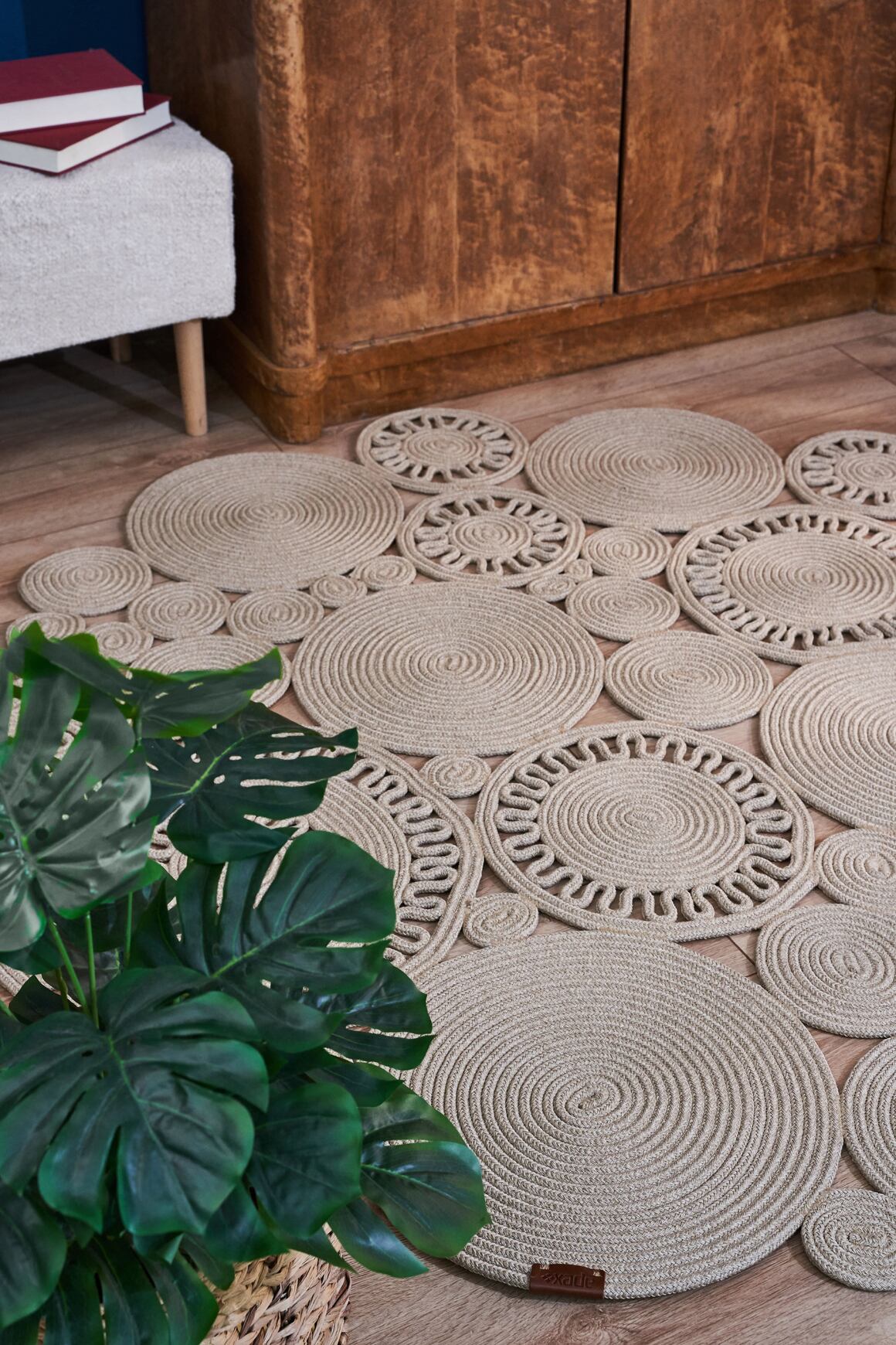 Magnolia 9132 - Jüt Görünümlü Halı | Salon Mutfak Halısı