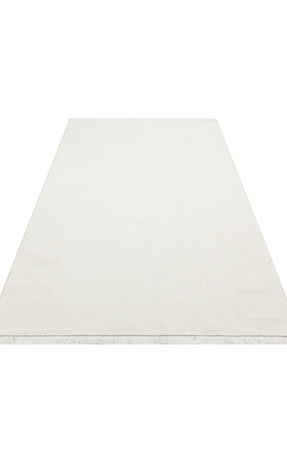 OSL PLAIN WHITE  - OSLO - Hav Toz Vermez Hasır Dokuma Modern Makine Halısı