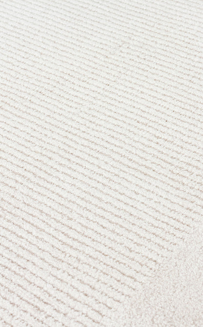 NAP 02 BEIGE  - NAPOLI - Sade Desenli Modern Sık Dokuma Makine Halısı