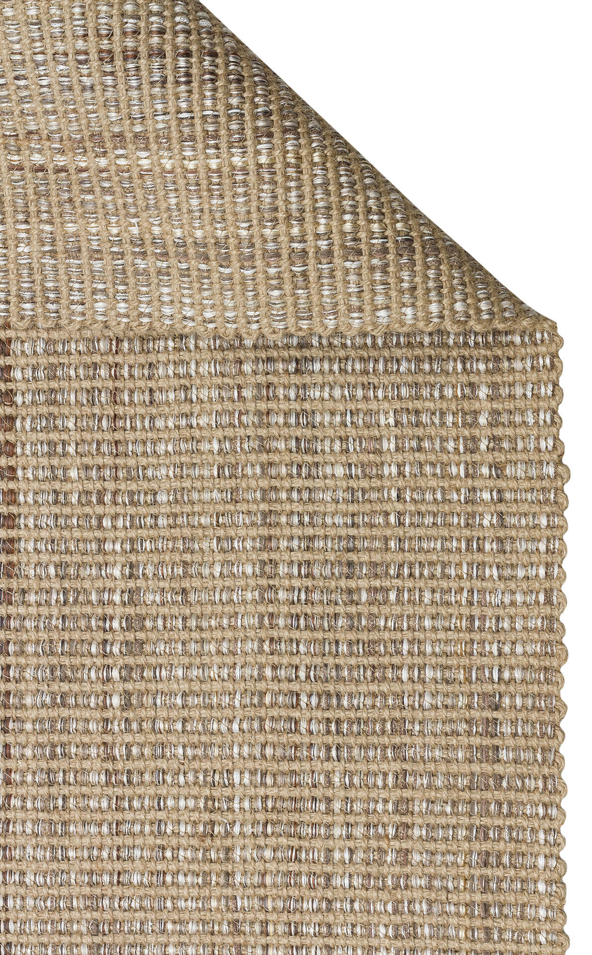Doha DH 01 Bej -Çift Taraflı Jüt Görünümlü Modern Dokuma Kilim