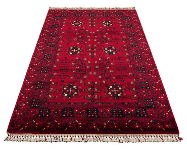 959 RED  - NOSTALJI - Afgan / Yağcıbedir El Emeği ile Özel Tezgahlarda Tensel Uşak Halısı 