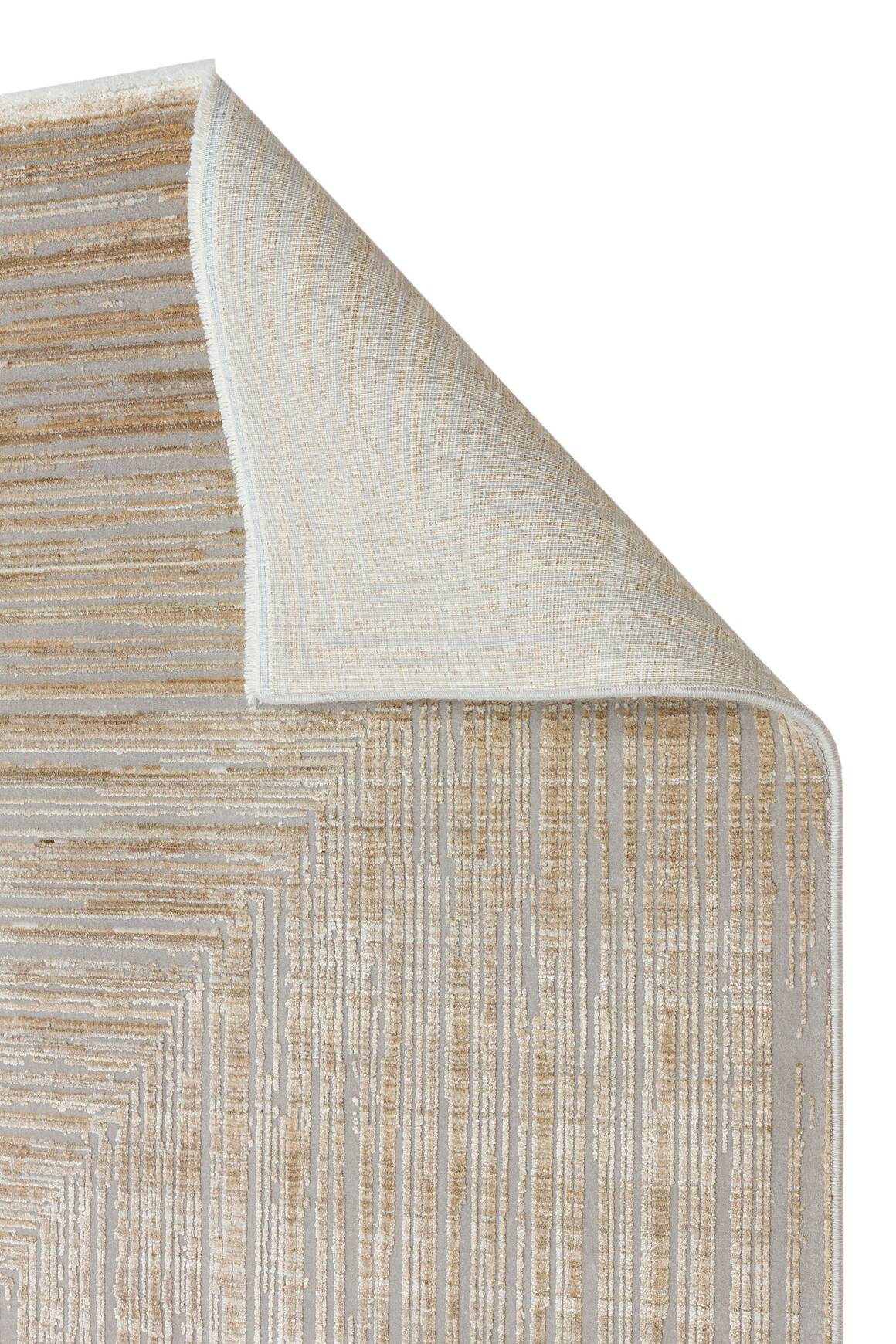 Queen 8114 Gold - Viskon Bambu Halı | Dokuma Salon Halısı