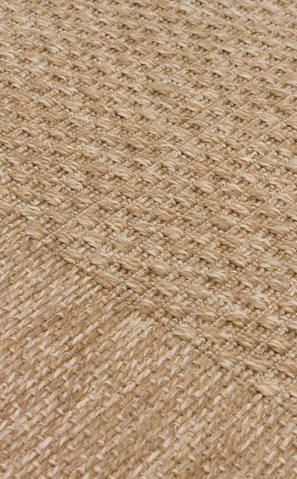 SLD 06 NATURAL  - SALDA - Güneş Işığı ve Suya Dayanıklı Jüt Görünümlü Sisal Halı