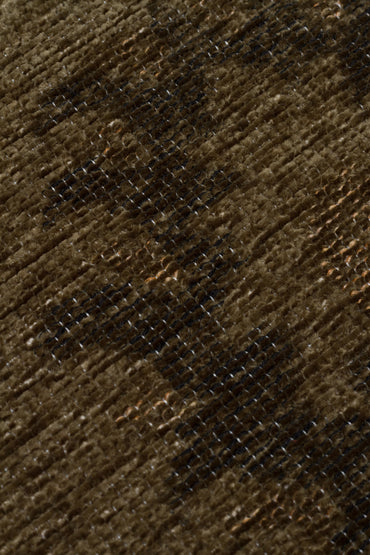 Liza LIZ 03 Yeşil XW - Düz Pamuk Dokulu Kilim Kaymaz Tabanlı, Yıkanabilir, Uzun Ömürlü Kilim