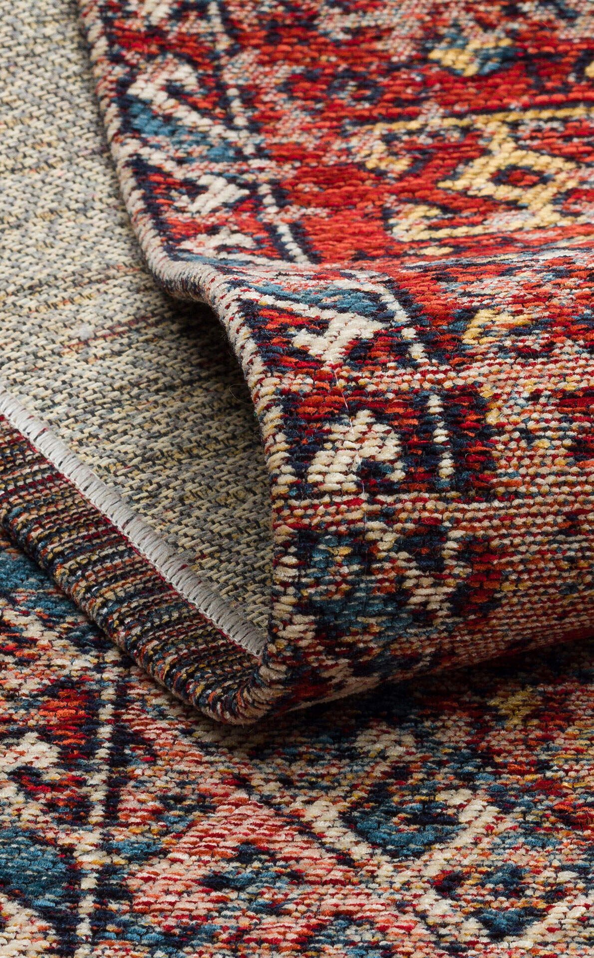 Anadolu Kilim AND 03 MULTY - Yıkanabilir Kaymaz Kilim | Anadolu Desen Kilim
