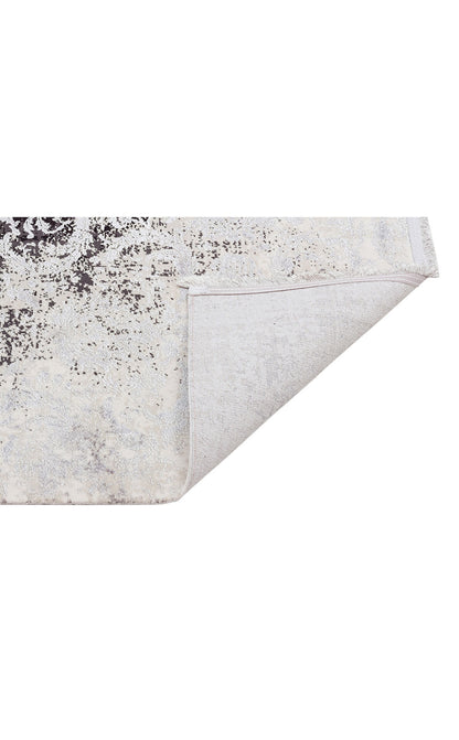 DB 02 IVORY MIX GREY NW  - CORDOBA NEW - Parlak Yüksek Alçak Dokulu Modern Makine Halısı