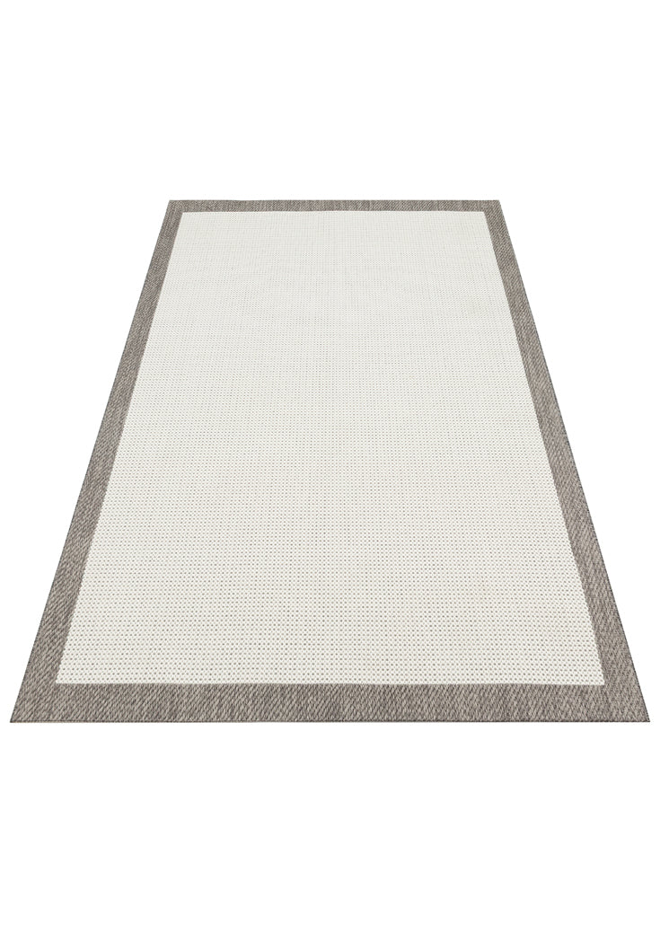 Mono MNO 04 Gri  - Yıkanabilir Kaymaz Kilim Halı