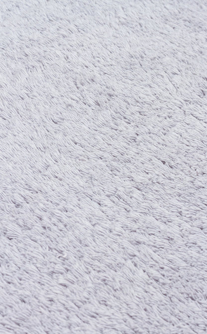 Cotton Boon CBN Plain Gri - Yıkanabilir Kaymaz Naturel Pamuk Bebek Halısı